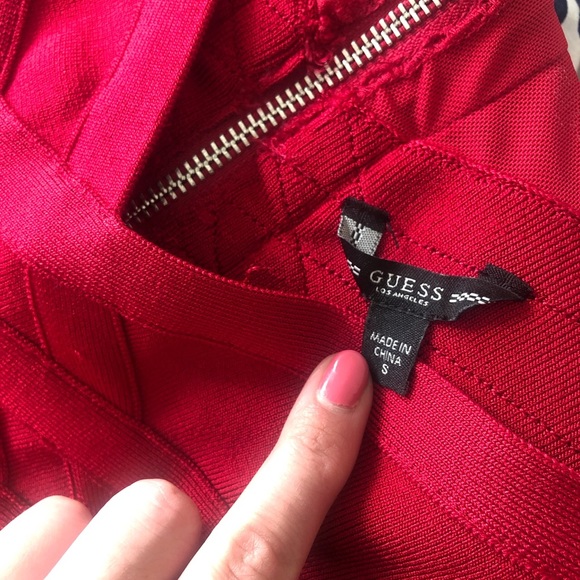 Red bandage dress - Picture 3 of 4